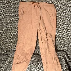 Pink pants for women